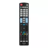 SAVIO RC-11 infraraudonųjų spindulių nuotolinio valdymo pultelis LG televizoriams, juodas, 10 m atstumas, 1 įrenginys