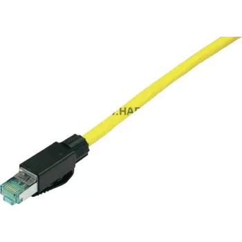Harting 09 45 151 1520 Ethernet Patch Laidas Juodas