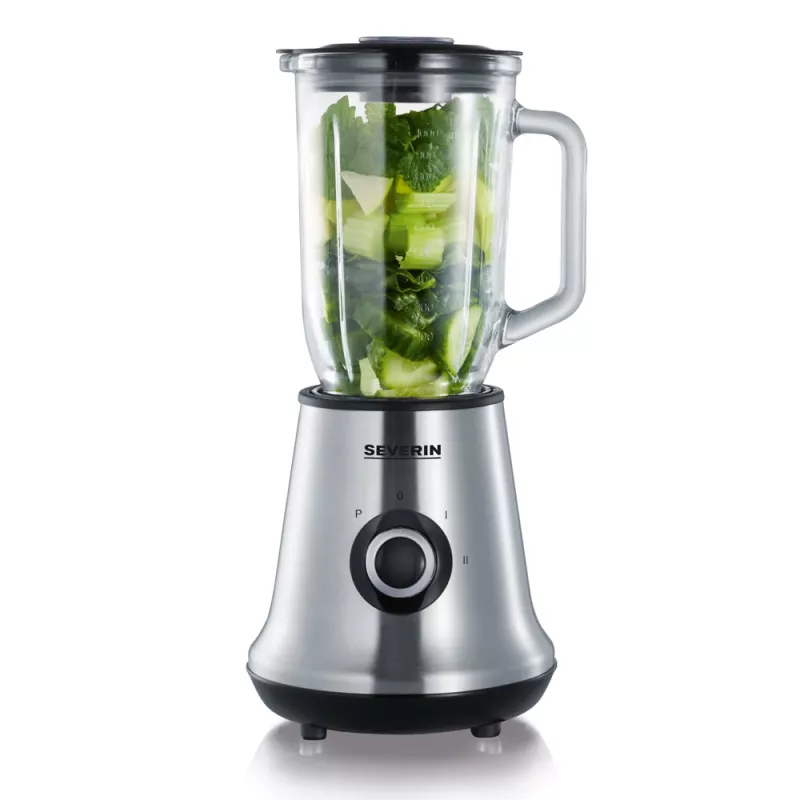 Severin SM 3734 stalo blenderis juodas - nerūdijantis plienas 1 l 500 W maišytuvas (SM 3734)