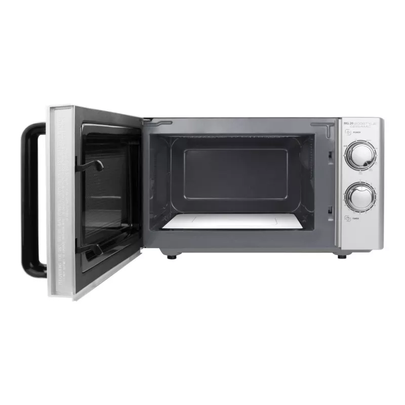 Caso Ecostyle Ceramic 03316 Grilis Laisvai Pastatomas Sidabrinis 700 W