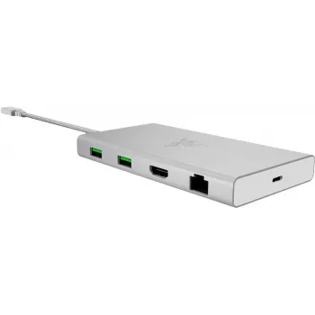 Razer NB Acc Dock USB-C 11 prievadų stotelė Mercury (RC21-02250200-R3M1)