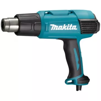 Pistoletas karšto oro Makita HG6531CK 2000 W, 650 °C, 550 l/min, žalias