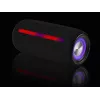 Nešiojamas stereofoninis garsiakalbis TRACER Stripe Black - 10 W RMS, Bluetooth / Laidinis, USB-A ir USB-C, MicroSD, įmontuota baterija (iki 5 h)