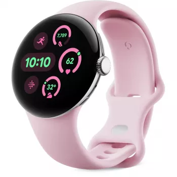 Google Pixel Watch 3 dirželis - S dydis - rožinis kvarcas (GA06101-WW)