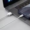 Baseus TZCALZJ-02 mobiliojo telefono kabelis Baltas 1,5 m USB A Lightning