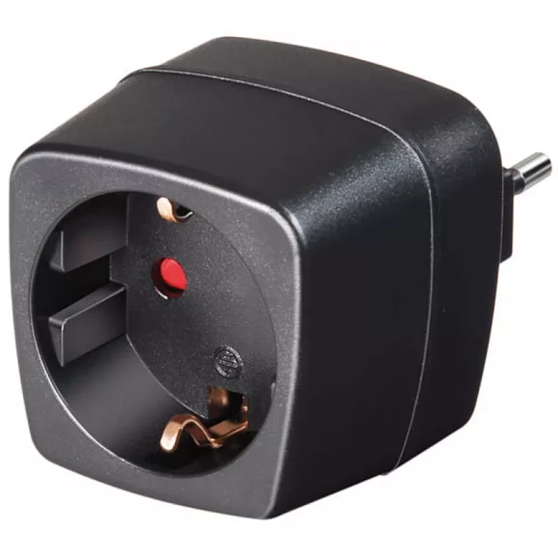 Maitinimo adapteris Brennenstuhl 1508470 – patalpoms, 250 V, 10 A, juodas