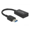 USB adapteris DeLOCK 65698 USB 3.2 Gen 2 0,15 m USB A USB C juodas