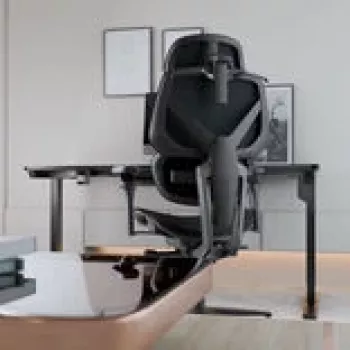 Žaidimų kėdė thunder x3 FLEX Pro Fabric Grey – ergonomiška, reguliuojama, medžiaginė