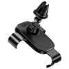 Automobilinis laikiklis USAMS Gravity Air Vent Car Mount juodas US-ZJ052
