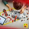 LEGO City F1 Pit Stop rinkinys 60443 – Ferrari F1 automobilis, 322 detalės, 5 minifigūrėlės, nuo 6 metų