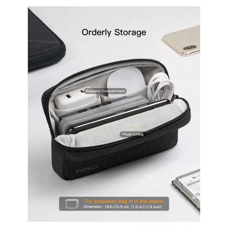 Inateck LB01007-13S_BLACK – Originali INATECK rankinė