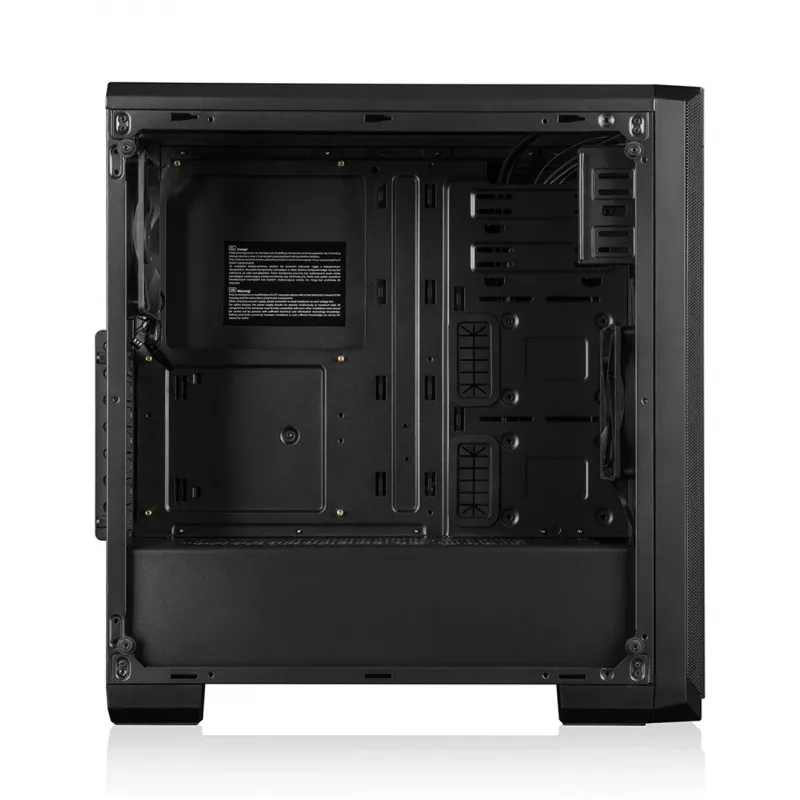 PC korpusas MODECOM Oberon Pro Midi Tower, grūdintas stiklas, microATX/ATX, 7 lizdai, 395 mm GPU, 2x3,5 colio + 3x2,5 colio vietos, USB 3.2 Gen1