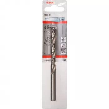Gręžtuvas Bosch Metal HSS-G DIN 338 8 mm