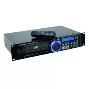 CD grotuvas Omnitronic XCP-1400, 19 colių montavimui stove, modelis 11046001