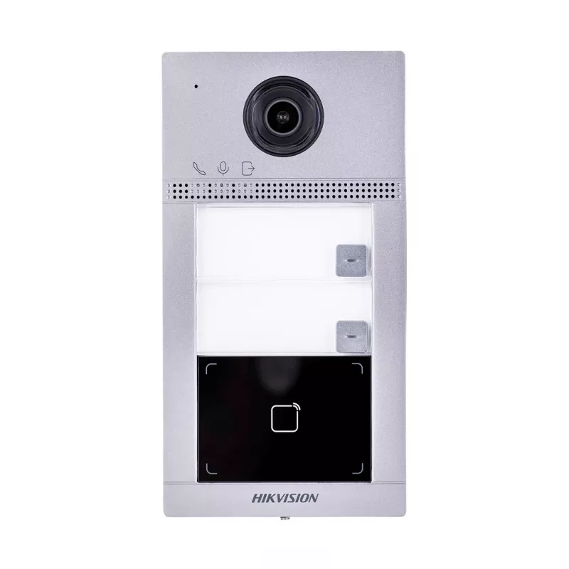Vaizdo domofono sistema Hikvision DS-KV8213-WME1(C) 2 MP pilka IP65