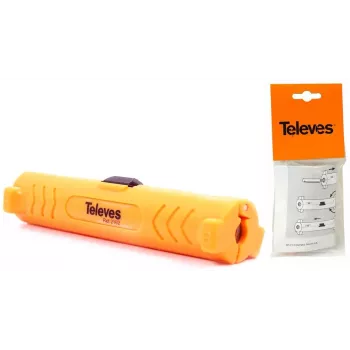 Koaksialinis kabelis Televes 2162 Orange 75 Ω – vienas TV/antenos kabelis