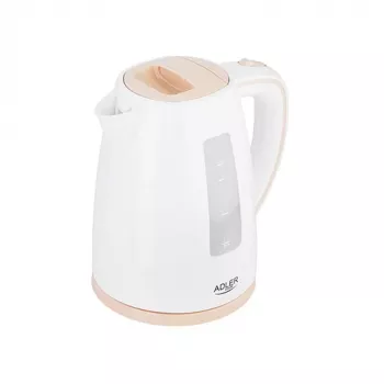 Elektrinis virdulys Adler AD 1264 1,7 L 2200 W Lazdyno riešuto ir baltos spalvos