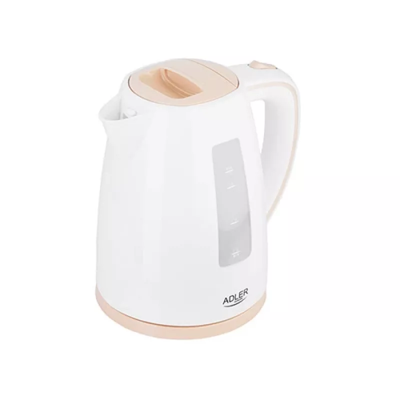 Elektrinis virdulys Adler AD 1264 1,7 L 2200 W Lazdyno riešuto ir baltos spalvos