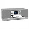 TechniSat DIGITRADIO 372 CD IR internetinis radijo imtuvas su CD, DAB+, FM, antracito ir sidabro spalvos