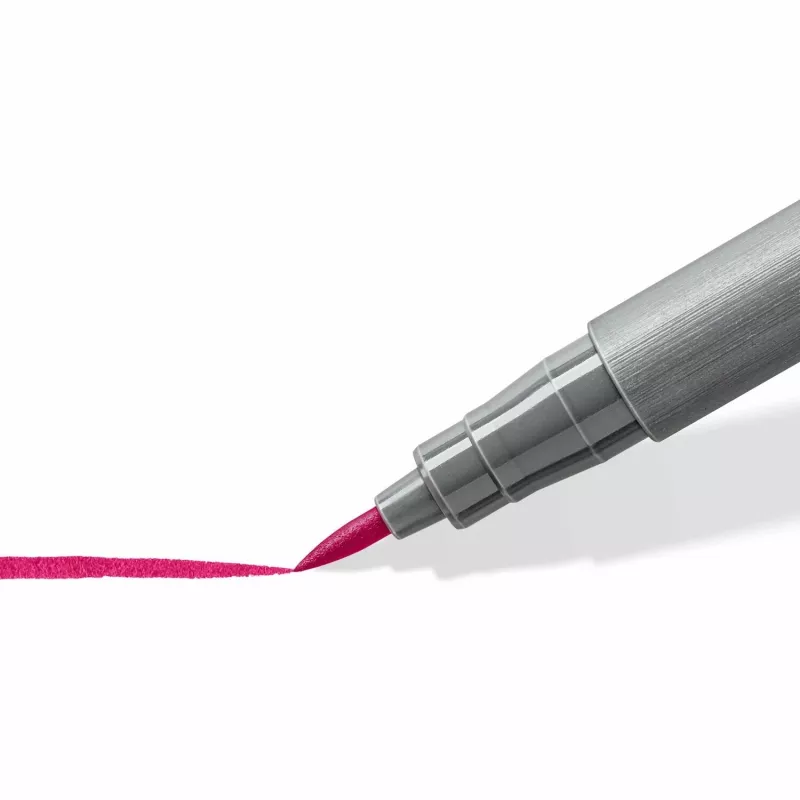 Staedtler pigment brush pen 371 flomasteris geltonas 1 vnt