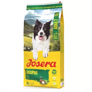 Josera Adult SensiPlus sausas pašaras šunims, 12,5 kg