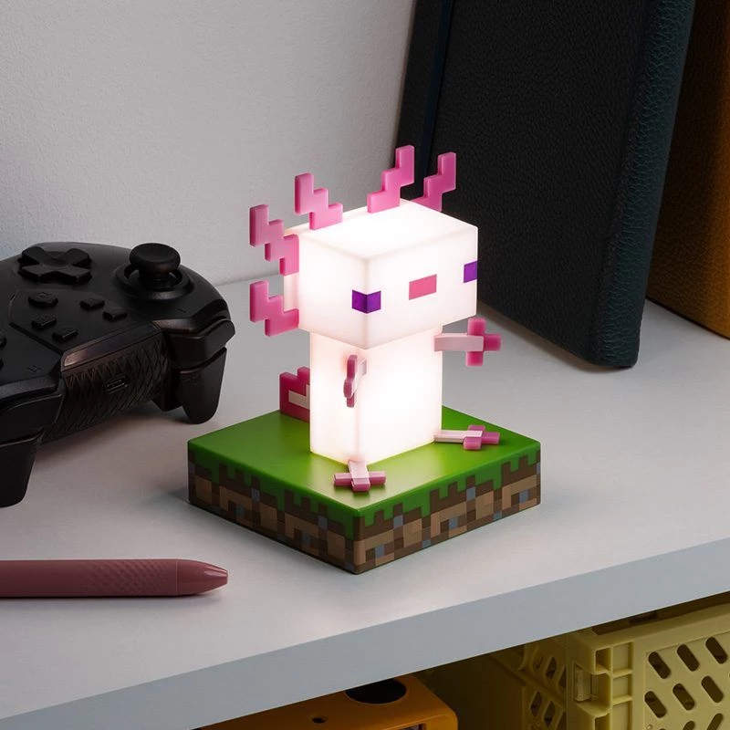 Paladone Minecraft Axolotl šviesos ikona
