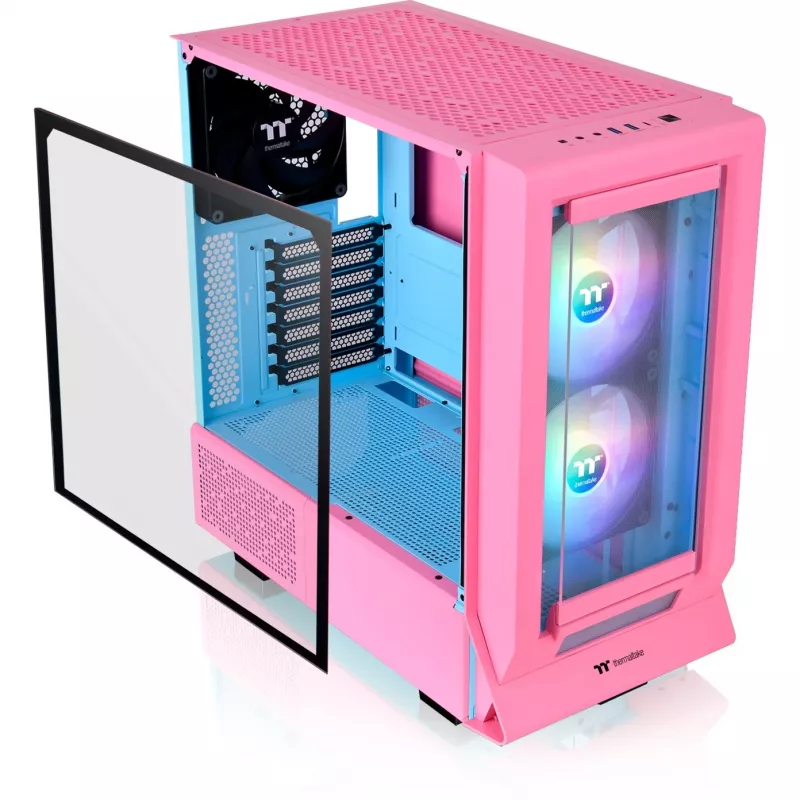 PC korpusas Thermaltake Ceres 350 MX Midi Tower Rožinis