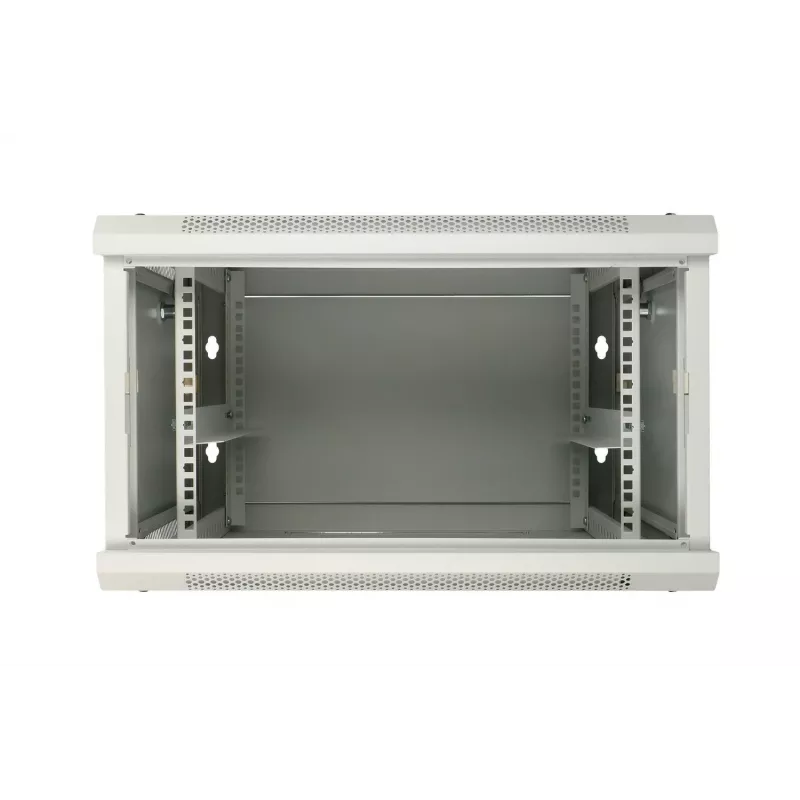 Extralink sieninis stelažas 6U 600x450 pilkas, metalinės durelės