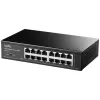Tinklo jungiklis Cudy GS1016 — 16 prievadų Gigabit Ethernet (10/100/1000), 32 Gbit/s perjungimas, montuojamas į stelažą, maitinamas iš tinklo