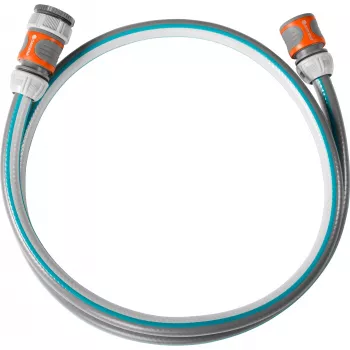 GARDENA 18011-20 Sodo žarna 1,5 m, PVC, antžeminė, mėlyna/pilka/oranžinė
