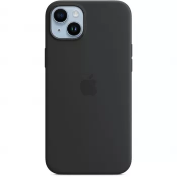 Apple iPhone 14 Plus Silikoninis dėklas su MagSafe – Midnight