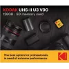 Atminties kortelė Kodak EKMSD256GUHS2V2K SDXC UHS-II 256 GB Skaitymas 300 MB/s Rašymas 270 MB/s U3 V90 10 klasė