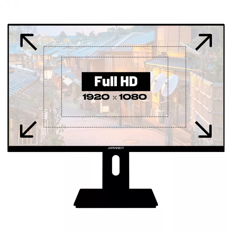 Japannext JN-IPS2382FHDR-HSP 24 colių Full HD IPS monitorius