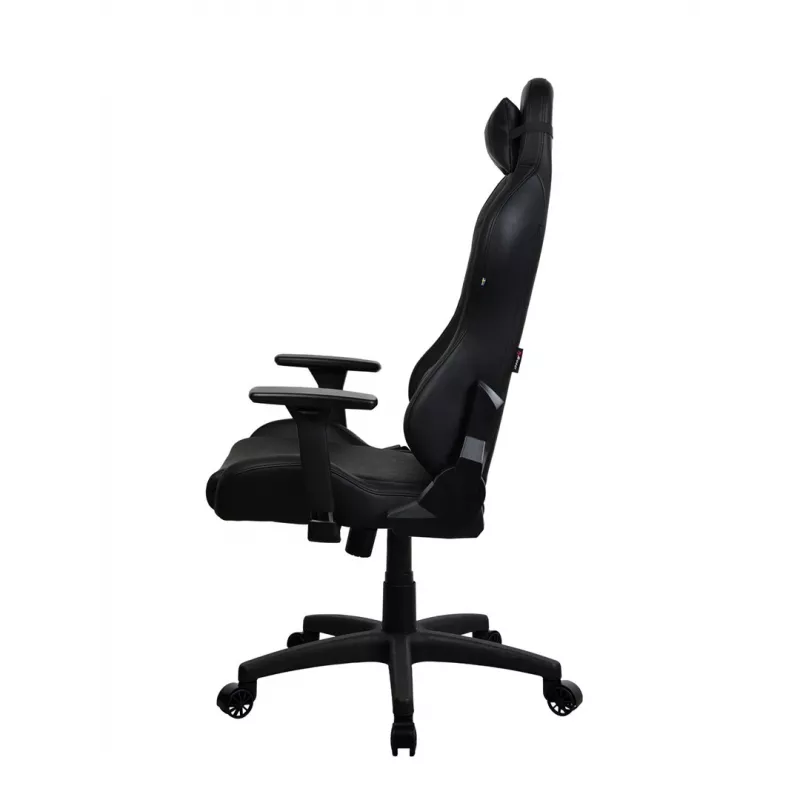 Žaidimų kėdė Arozzi Torretta SoftPU Pure Black ergonomiškas dizainas