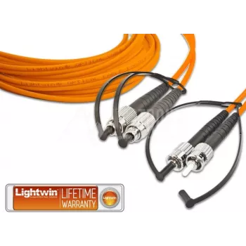 Lightwin aukštos kokybės dvipusis LWL šuoliukas, MM OM2, FC - ST (LDP-50 FC-ST 5.0)