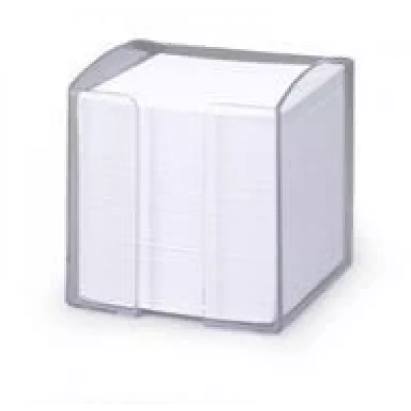 Skaidrus kvadratinis bloknotas Durable TREND 105x100x100 mm