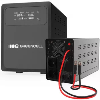Nepertraukiamo maitinimo šaltinis UPS Green Cell UPSLPPC500 0,8 kVA 500 W