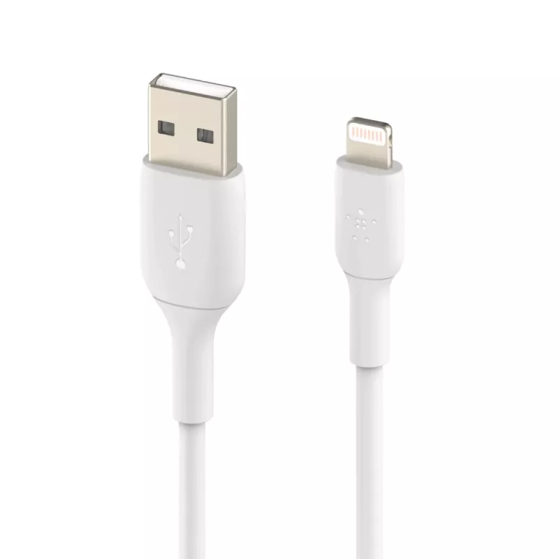 Lightning laidas Belkin CAA001BT3MWH 3 m baltas