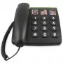DECT telefono ragelis Doro 331ph Juodas