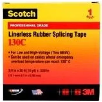 3M savilipimo guminė juosta (L x P) 9m x 19mm, juoda, silikoninė guma Scotch (80-6108-3340-4)