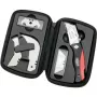 BESSEY DBKPH-SET naudojimo peilis su fiksuotu ašmeniu, juodas/raudonas