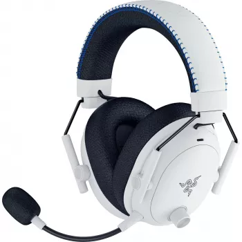 Ausinės Razer BlackShark V3 Pro belaidės, laidinės, Bluetooth, baltos