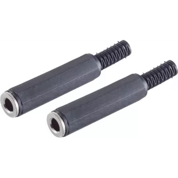Laidų jungtis ShiverPeaks BS50300-2 6,3 mm juoda