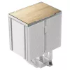 Procesoriaus oro aušintuvas DeepCool AK500 G2 WH, 120 mm ventiliatorius, maks. oro slėgis 3,33 mmH2O, 117×129×159 mm, baltas