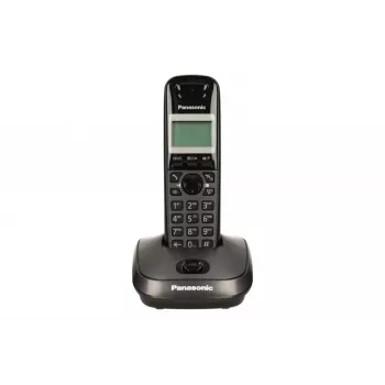 Panasonic KX-TG2511 DECT belaidis telefonas juodas su skambučio numerio atpažinimu