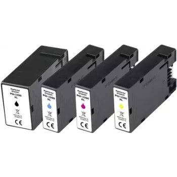 Renkforce rašalo rinkinys, suderinamas su Canon PGI-1500XL (9182B004) juoda, žydra, rausva, geltona RF-5706078