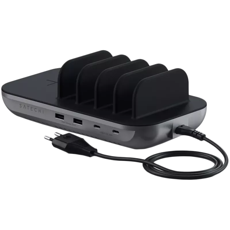 Satechi Dock5 kelių įrenginių įkrovimo stotelė