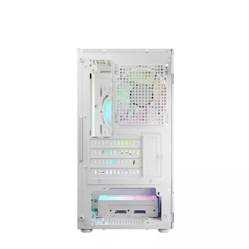 Korpusas Logic PORTOS ARGB MINI USB 3.0 Baltas