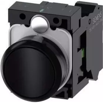 Siemens 3SU1100-0AB10-3BA0 elektrinis pavarų blokas juodas