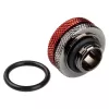 BitsPower Multi-Link Adapter tiesus G1/4 colio vyriškas prie 16 mm AD kieto vamzdelio, blizgus juodas